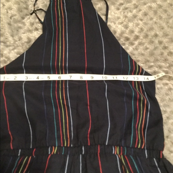 Anthropologie Dolan striped halter jumpsuit - Picture 6 of 8